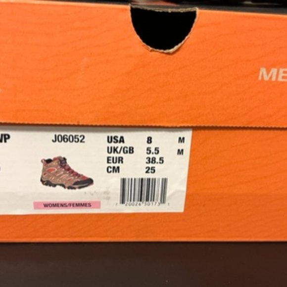 Merrell Womens Moab 2 Mid Waterproof hiking boot - Picture 7 of 12